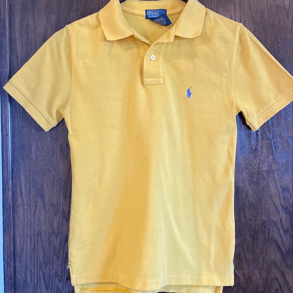 Yellow Ralph Lauren polo